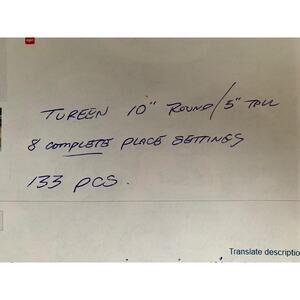 Blue Willow Japan Antique China Dish Set